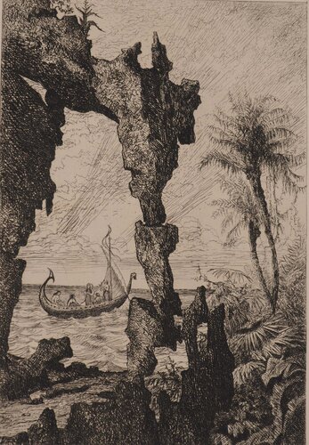 Le Pays Inconnu by Abraham Tancrède, 版画 for Sale on Singulart