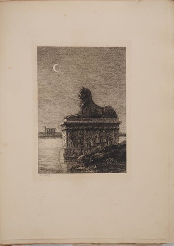 Egypte : Le Sphinx by Armand Queyroy, Print for Sale on Singulart