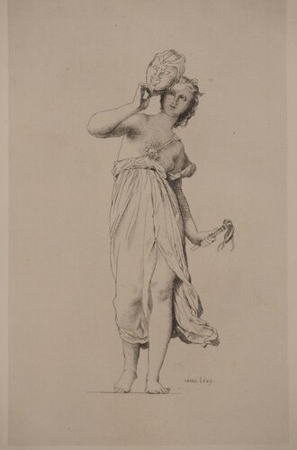 Le masque by Emile Levy, Print for Sale on Singulart