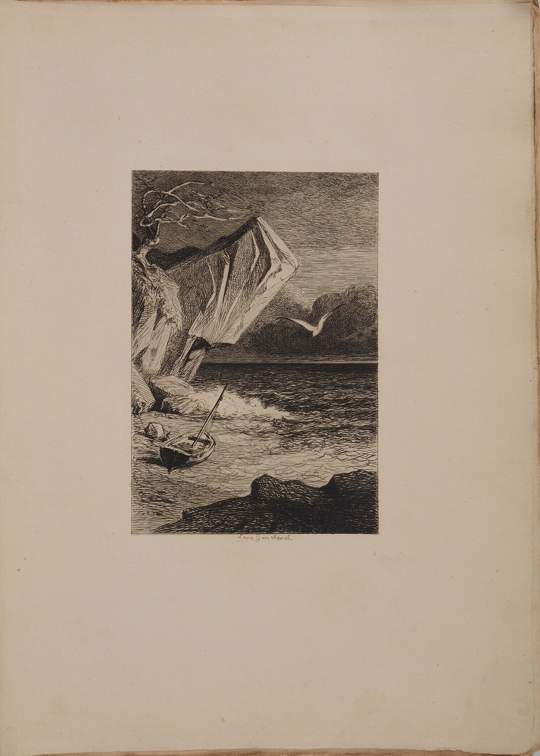 La mer Léon Gaucherel