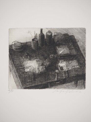 Nature morte à la théière by Safet Zec, Print for Sale on Singulart