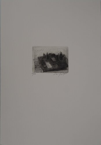 Bureau de l'artiste par Safet Zec, Édition en vente sur Singulart