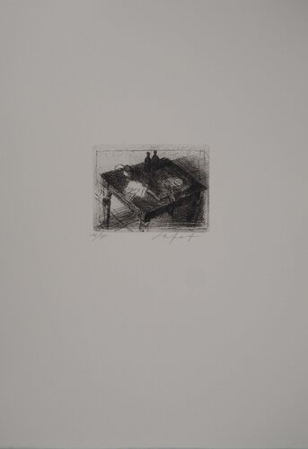 L'atelier de l'artiste van Safet Zec, Afdruk te koop op Singulart