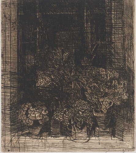 Les pots de fleurs by Safet Zec, Print for Sale on Singulart