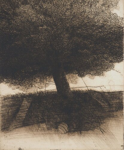 Ballon sous le chêne, by Safet Zec, Print for Sale on Singulart