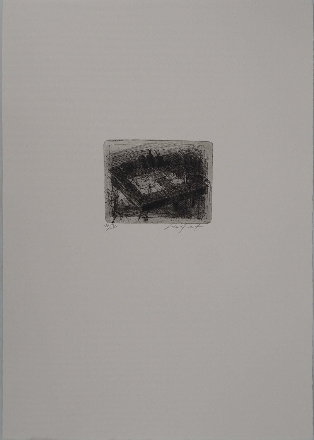 Nature morte d'un atelier Safet Zec Stampa in vendita