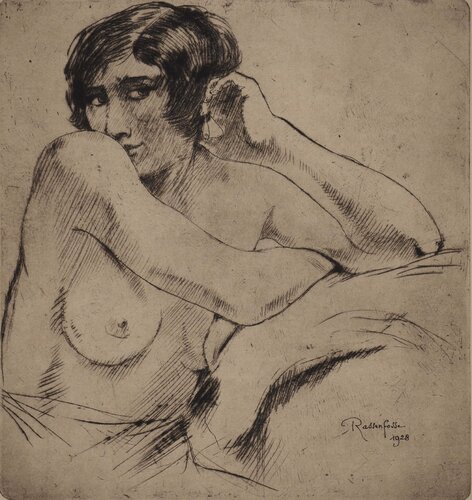 Modèle accoudée, by Armand Rassenfosse, Print for Sale on Singulart