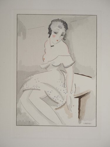 Cachez ce sein von Gustave Buchet, Druck kaufen auf Singulart