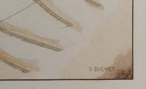 Le désespoir de Sappho Gustave Buchet