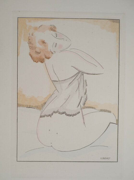 Le déshabillé Gustave Buchet