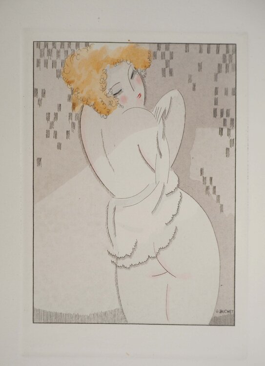 La rousse intimidée Gustave Buchet