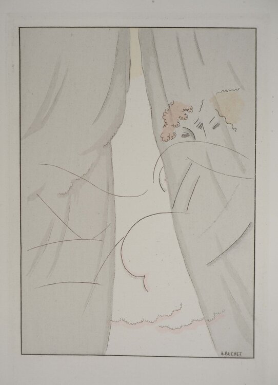 L'étreinte dissimulée Gustave Buchet