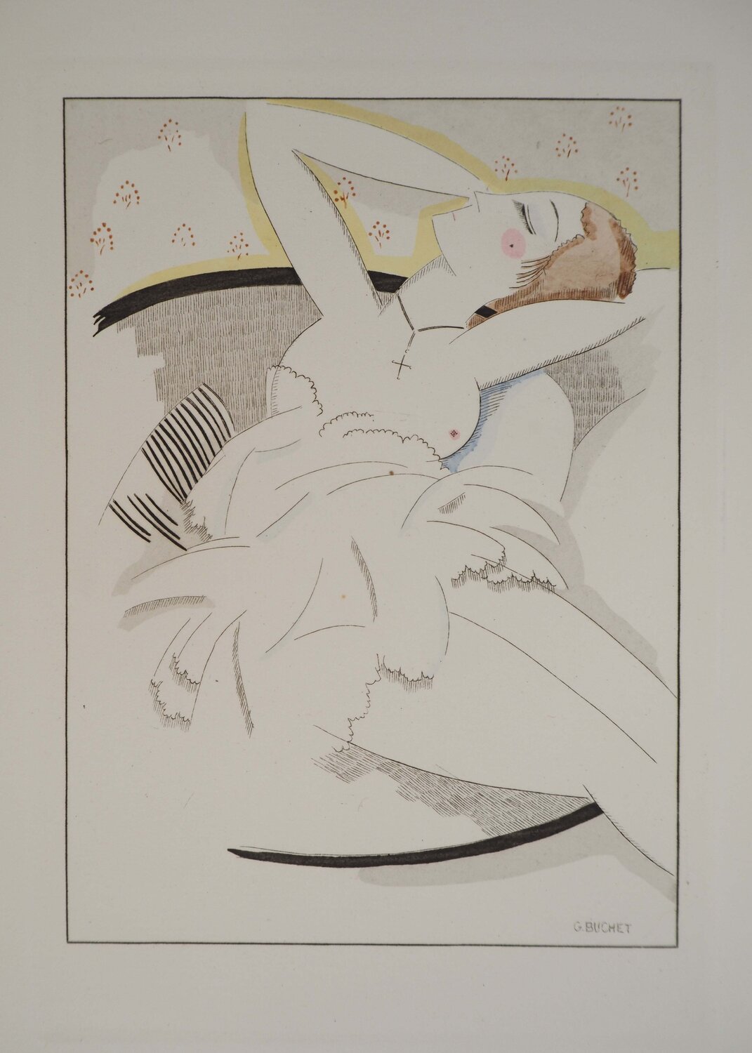 Rêverie nocturne Gustave Buchet Impresión en venta