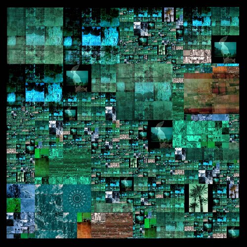 In aereo, sopra le palme di Los Angeles di Alessandro Besana, Digitale in vendita su Singulart