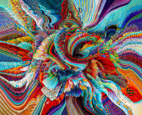 The Origin of Being Large Collector’s Edition di Elena Gantchikova, Digitale in vendita su Singulart