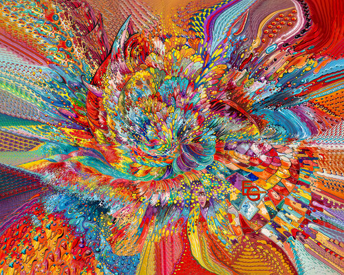 The Heart of the Universe — Small Collector’s Edition by Elena Gantchikova, Print for Sale on Singulart