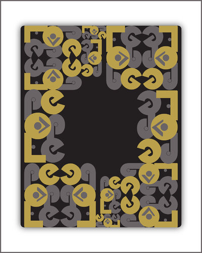 PRSNAL - GOLD van SJMR PplAreGreater, Afdruk te koop op Singulart