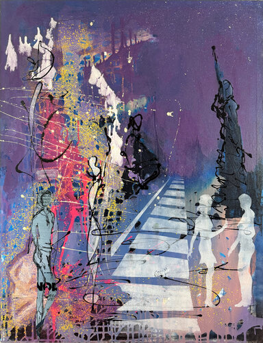 Verlorene Stadt von Osman Xani, Malerei kaufen auf Singulart