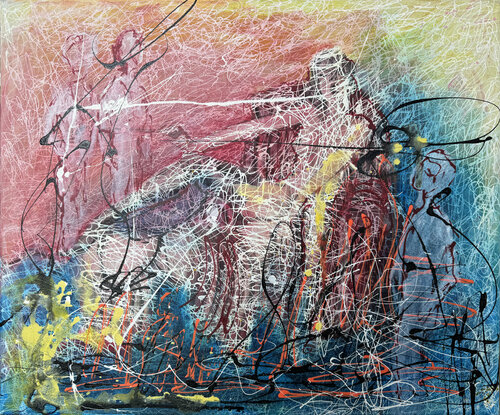 Observer von Osman Xani, Malerei kaufen auf Singulart