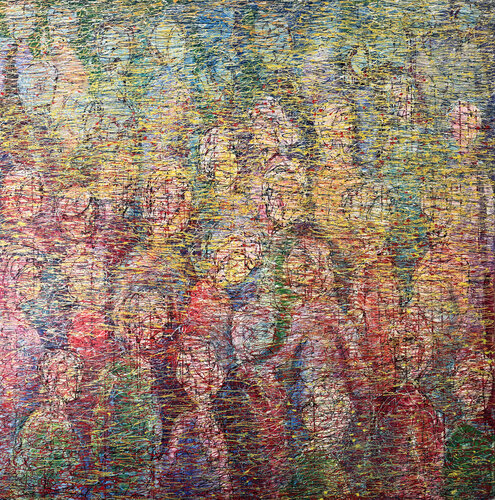 Kollektive Resonanz von Osman Xani, Malerei kaufen auf Singulart