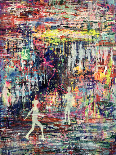 “Echoes of Light” di Osman Xani, Pittura in vendita su Singulart