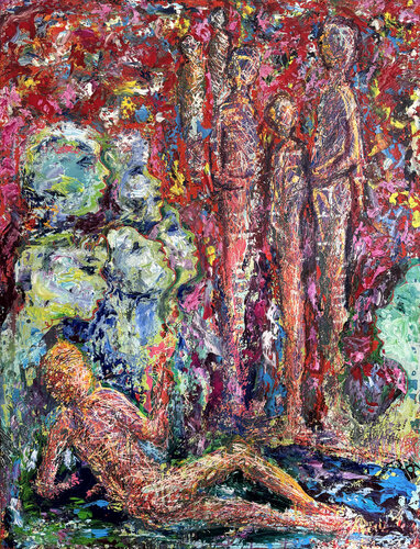 Witnesses van Osman Xani, Schilderij te koop op Singulart