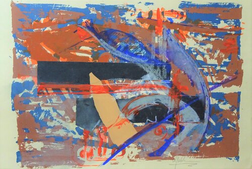 ESPACIO TIEMPO IV von Lola Tudela, Werk auf Papier kaufen auf Singulart