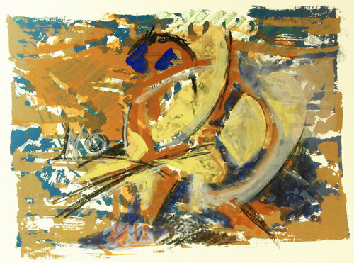 ESPACIO TIEMPO V par Lola Tudela, Œuvre sur papier en vente sur Singulart
