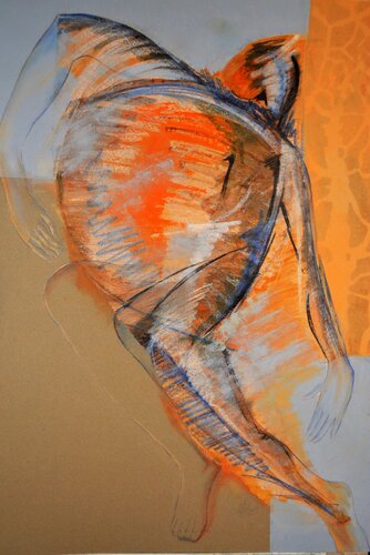 JUEGOS Y DANZAS  VI by Lola Tudela, 소묘 for Sale on Singulart