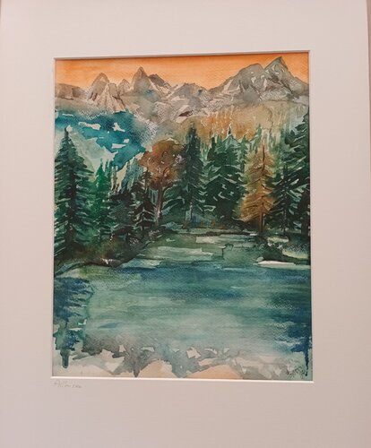 Almsee van Elfriede Keplinger, Schilderij te koop op Singulart