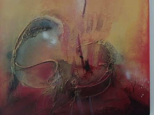 broken heart di Elfriede Keplinger, Pittura in vendita su Singulart