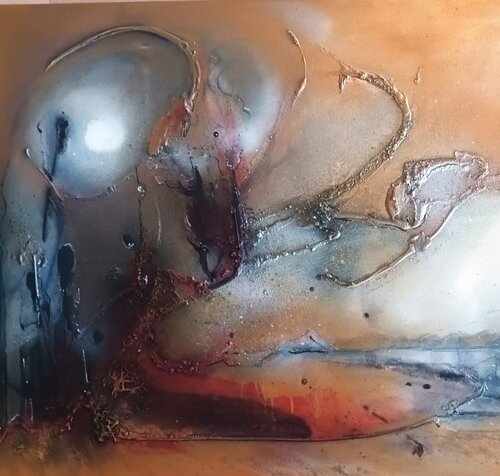 island of shadow di Elfriede Keplinger, Pittura in vendita su Singulart