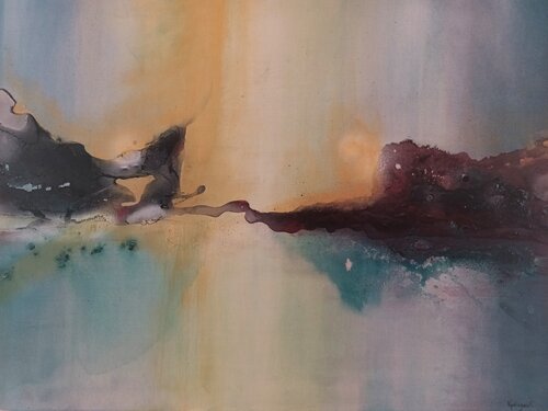 get connected van Elfriede Keplinger, Schilderij te koop op Singulart