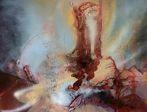 loosing the bottom by Elfriede Keplinger, Painting for Sale on Singulart