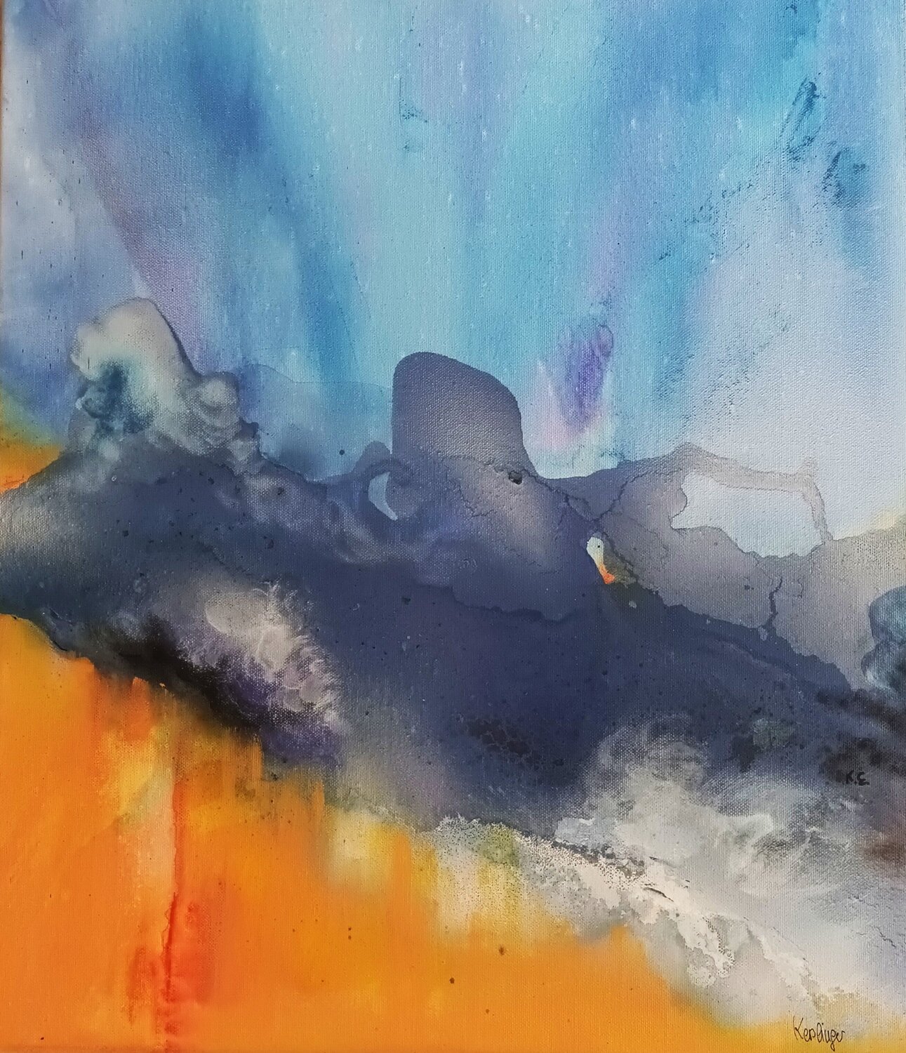 cloudburst Elfriede Keplinger
