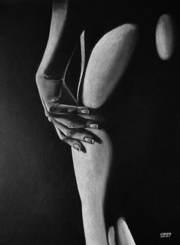 È stata la mano di Leonor par Giovanni Giunta, Dessin en vente sur Singulart