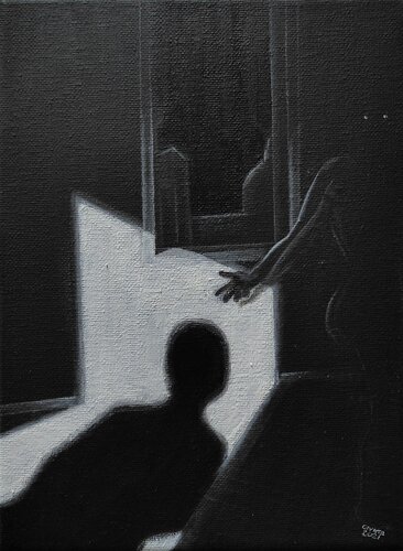 Dove cade l'ombra di Giovanni Giunta, Pittura in vendita su Singulart