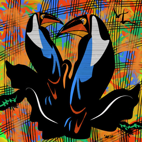 Toucans von Stuart Heir, Digital kaufen auf Singulart