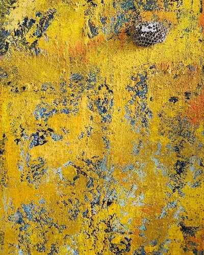 SummerWasps van Jutta Maria Gietl, Schilderij te koop op Singulart