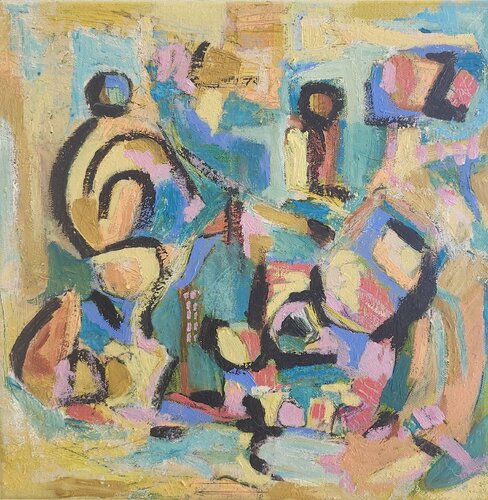 Summer Chat van Jutta Maria Gietl, Schilderij te koop op Singulart
