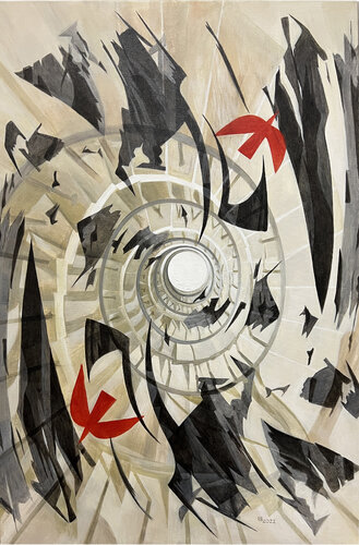 Explosion by Katya Kyne, Painting for Sale on Singulart