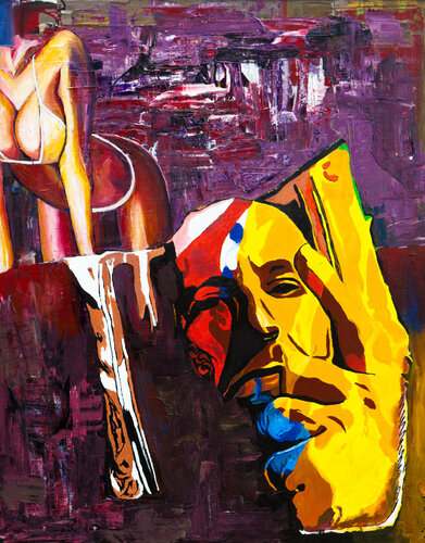 Liegen auf der Couch de Christoph Rothwangl, Otros medios a la venta en Singulart