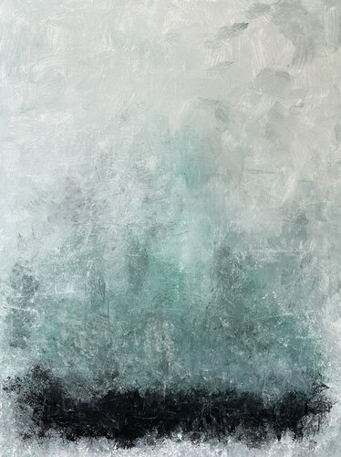 EMF_FOG ON THE LAKE van Enrico Maria Fabbri, Schilderij te koop op Singulart