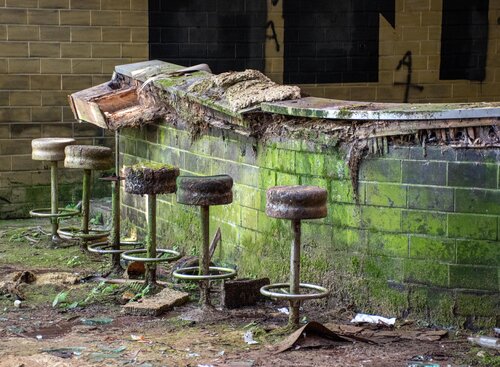 pilier de bar Promenade - Vincent Lecoq