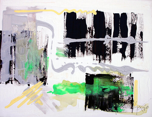 Abstract motive AP-2371 van Saso Petrosevski Novak, Schilderij te koop op Singulart