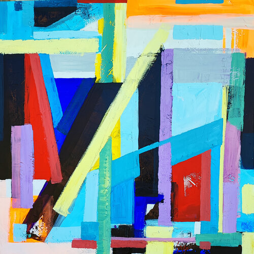 Apstract motive AP-2505 von Saso Petrosevski Novak, Malerei kaufen auf Singulart