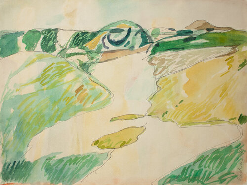 Dünen von Hellmut Eckstein, Werk auf Papier kaufen auf Singulart