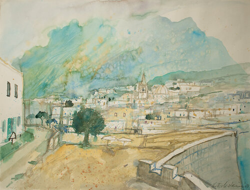 Forio von Hellmut Eckstein, Werk auf Papier kaufen auf Singulart