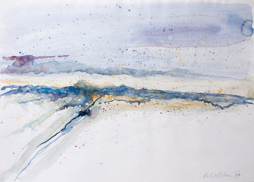 Höhenzug by Hellmut Eckstein, Work on Paper for Sale on Singulart