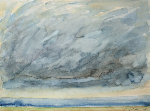 Wolken de Hellmut Eckstein, Obra en papel a la venta en Singulart